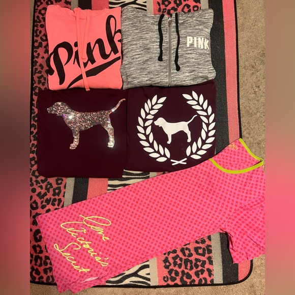 PINK Victoria's Secret Jackets & Blazers - PINK Victoria's Secret BLING Clothing Bundle